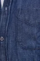 Rifľová košeľa Sisley tmavomodrá