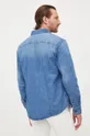 modrá Rifľová košeľa Sisley