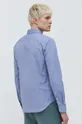 blu HUGO camicia in cotone