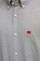 HUGO cămașă din bumbac 50479302 gri