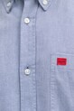 Bavlněná košile HUGO 50479302 modrá