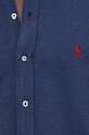 Polo Ralph Lauren camicia in cotone 710654408081 blu navy AW22