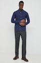 Îmbrăcăminte Polo Ralph Lauren camasa din bumbac 710654408081 bleumarin
