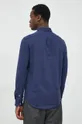 mornarsko modra Bombažna srajca Polo Ralph Lauren