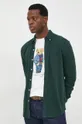 zelena Bombažna srajca Polo Ralph Lauren Moški