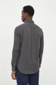 siva Bombažna srajca Polo Ralph Lauren