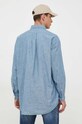 Odzież Polo Ralph Lauren koszula bawełniana 710741705001 niebieski