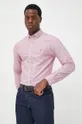 růžová Bavlněné tričko Polo Ralph Lauren Pánský