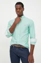 πράσινο Βαμβακερό πουκάμισο Polo Ralph Lauren Ανδρικά