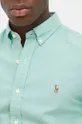 Pamučna košulja Polo Ralph Lauren zelena
