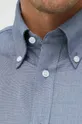 Хлопковая рубашка Tommy Hilfiger голубой