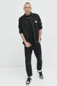 Rifľová košeľa Tommy Jeans čierna