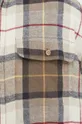 Bavlnená košeľa Abercrombie & Fitch hnedá
