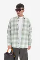 green Carhartt WIP cotton shirt Deaver Shirt Men’s