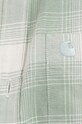 Carhartt WIP cotton shirt Deaver Shirt green I030625