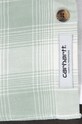 Carhartt WIP cotton shirt Deaver Shirt I030625 green