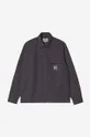 violet Carhartt WIP cămașă din bumbac Charter Shirt