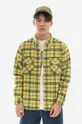 yellow Billionaire Boys Club wool blend shirt Check Men’s