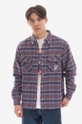 violet Billionaire Boys Club wool blend shirt Check Men’s