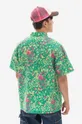 Košile Billionaire Boys Club Jungle Camo Camp Collar Shirt B22319 GREEN  100 % Bavlna