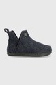 Birkenstock kapcie wełniane dziecięce granatowy 1017917