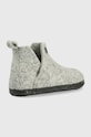 Birkenstock kapcie wełniane dziecięce 1017919 szary AW22