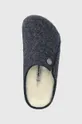 tmavomodrá Detské vlnené papuče Birkenstock