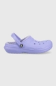 μωβ Παιδικές παντόφλες Crocs Για αγόρια