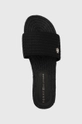 чёрный Шлепанцы Tommy Hilfiger Th Textured Flat