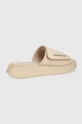 Παντόφλες Calvin Klein Jeans One-strap Sandal μπεζ