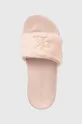 roza Natikači Calvin Klein Jeans Slide Fur