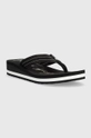 Tommy Hilfiger flip-flop Mid Siganture Beach Sandal Wmn fekete