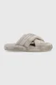 γκρί Παντόφλες Tommy Hilfiger Comfy Home Slippers With Straps Γυναικεία