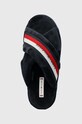 Kućne papuče Tommy Hilfiger mornarsko plava FW0FW06587.DW5