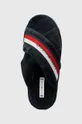 blu navy Tommy Hilfiger pantofole Comfy Home Slippers With Straps