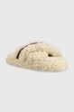 Tommy Hilfiger kapcie Sherpa Fur Home Slippers Straps FW0FW06576.ACI beżowy AW22
