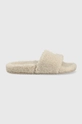 bézs Tommy Jeans papucs Tommy Jeans Warm Slipper Női