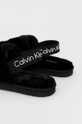 Calvin Klein Jeans kapcie Home Slipper Fakefur Elastic Cholewka: Materiał tekstylny, Wnętrze: Materiał tekstylny, Podeszwa: Materiał syntetyczny