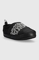 Παντόφλες Calvin Klein Jeans Home Slipper Wn W/coulisse YW0YW00748.BDS μαύρο AW22
