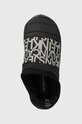 Παντόφλες Calvin Klein Jeans Home Slipper Wn W/coulisse μαύρο YW0YW00748.BDS