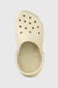 beige Crocs sliders Classic