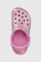 růžová Pantofle Crocs
