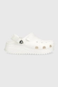 white Crocs sliders Classic Hiker Clog Women’s