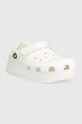 Crocs sliders Classic Hiker Clog 206772.143.D white AW22