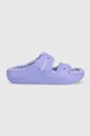 фіолетовий Шльопанці Crocs Classic Cozzzy Sandal Жіночий