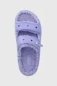 Šľapky Crocs Classic Cozzzy Sandal  Zvršok: Syntetická látka Vnútro: Textil Podrážka: Syntetická látka