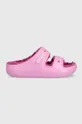 рожевий Тапочки Crocs Classic Cozzzy Sandal Жіночий