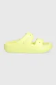 κίτρινο Παντόφλες Crocs Classic Cozzzy Sandal Γυναικεία