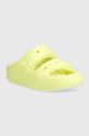 Pantofle Crocs Classic Cozzzy Sandal žlutá