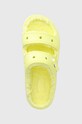 Crocs klapki Classic Cozzzy Sandal żółty 207446.75U.D